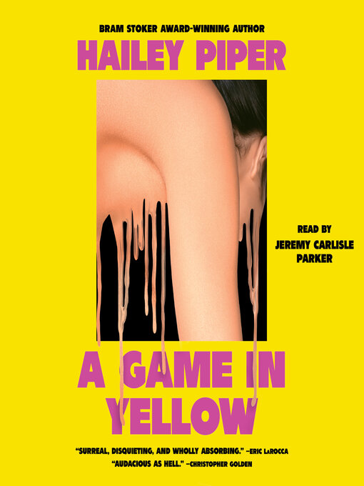 Title details for A Game in Yellow by Hailey Piper - Wait list
